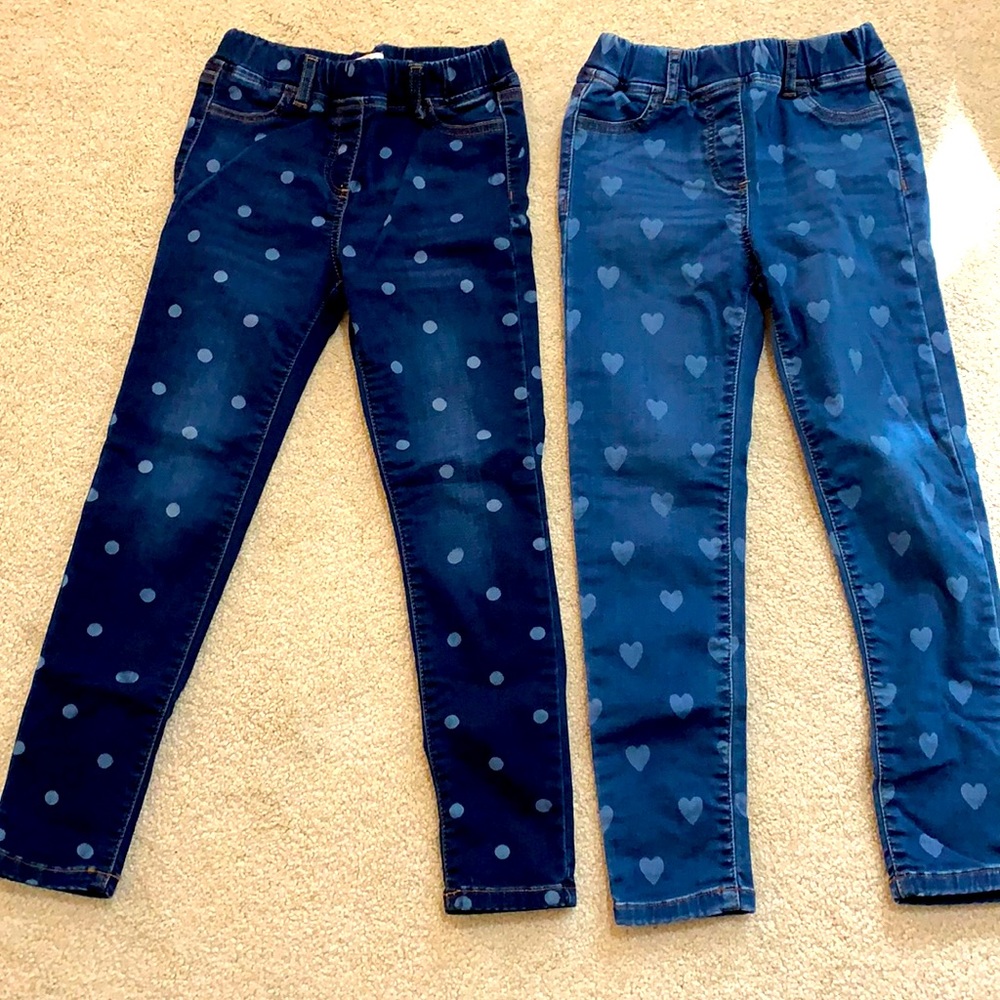 Mini Boden Girls Adventure-Flex Denim Leggings